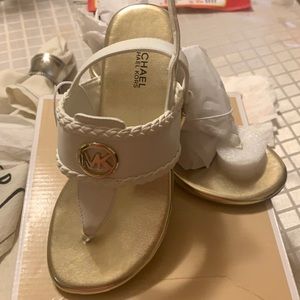 New MK girls sandals